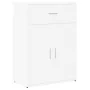 Aparadores 2 uds madera de ingeniería blanco 60x30x84 cm by , Sideboards - Ref: Foro24-3276595, Price: 165,00 €, Discount: -5%%