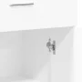 Aparadores 2 uds madera de ingeniería blanco 60x30x84 cm by , Sideboards - Ref: Foro24-3276595, Price: 165,00 €, Discount: -5%%