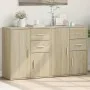 Aparador de madera de ingeniería 2 uds roble Sonoma 60x31x70 cm | Foro24.es | Tu tienda online para hogar, jardín y más Foro24.es
