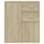 Aparador de madera de ingeniería 2 uds roble Sonoma 60x31x70 cm | Foro24.es | Tu tienda online para hogar, jardín y más Foro24.es