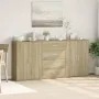 Aparadores 3 uds madera de ingeniería roble Sonoma 60x31x84 cm by , Sideboards - Ref: Foro24-3276576, Price: 223,43 €, Discou...