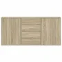 Aparadores 3 uds madera de ingeniería roble Sonoma 60x31x84 cm by , Sideboards - Ref: Foro24-3276576, Price: 223,43 €, Discou...