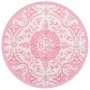Alfombra de exterior ARAKIL rosa Ø160 cm PP by , Outdoor protectors - Ref: Foro24-368503, Price: 29,65 €, Discount: -5%%