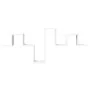 Estantería de pared madera de ingeniería blanco 104,5x10x43 cm by , Shelves and shelves - Ref: Foro24-840723, Price: 26,70 €,...