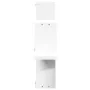 Estantería de pared madera de ingeniería blanco 104,5x10x43 cm by , Shelves and shelves - Ref: Foro24-840723, Price: 26,70 €,...