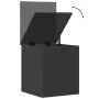 Caja de almacenaje madera de ingeniería negro 40x42x46 cm von , Aufbewahrungskisten - Ref: Foro24-840647, Preis: 54,57 €, Rab...