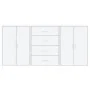 Aparadores 3 unidades madera de ingeniería blanco 60x31x84 cm | Foro24.es | Tu tienda online para hogar, jardín y más Foro24.es