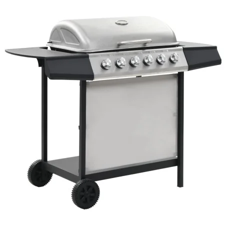 Barbacoa portátil de gas con 6 zonas plateada acero inoxidable von , Grillen - Ref: Foro24-276154, Preis: 319,67 €, Rabatt: -5%%