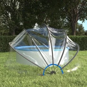 Cúpula para piscina redonda PVC 406x203 cm de , Cubiertas para piscina - Ref: Foro24-93814, Precio: 410,53 €, Descuento: -5%%