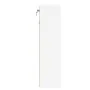 Vitrina de madera ingeniería blanca 100x15x58 cm by , Shelves and shelves - Ref: Foro24-847926, Price: 63,11 €, Discount: -5%%