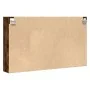 Vitrina de madera de ingeniería roble ahumado 100x15x58 cm de , Estantes y estanterías - Ref: Foro24-847930, Precio: 47,88 €,...