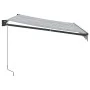 Toldo retráctil aluminio y tela gris antracita y blanco 3x2,5 m von , Markisen - Ref: Foro24-3216108, Preis: 200,98 €, Rabatt...
