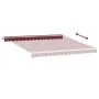 Toldo retráctil manual burdeos 400x300 cm von , Markisen - Ref: Foro24-3215225, Preis: 506,32 €, Rabatt: -5%%