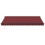 Toldo retráctil manual burdeos 450x300 cm von , Markisen - Ref: Foro24-3215301, Preis: 314,29 €, Rabatt: -5%%
