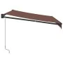 Toldo retráctil manual marrón 300x250 cm von , Markisen - Ref: Foro24-3215703, Preis: 202,14 €, Rabatt: -5%%