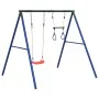 Juego de columpios de exterior con columpio y trapecio by , Swings and play structures - Ref: Foro24-3283586, Price: 138,18 €...