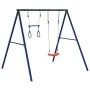 Juego de columpios de exterior con columpio y trapecio by , Swings and play structures - Ref: Foro24-3283586, Price: 138,18 €...