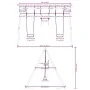 Juego de columpios de exterior con columpios y trapecio von , Schaukeln und Spielgeräte - Ref: Foro24-3283590, Preis: 152,85 ...