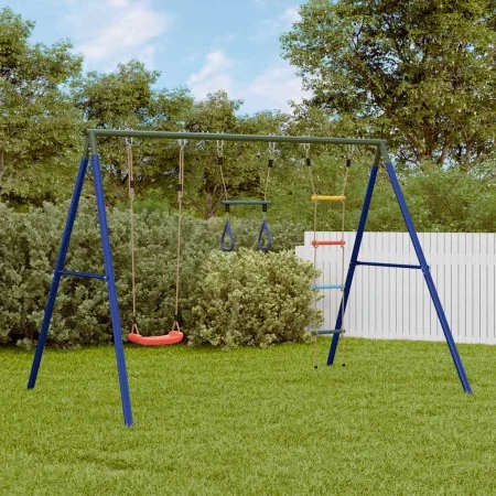 Juego de columpios de exterior con trapecio y escalera von , Schaukeln und Spielgeräte - Ref: Foro24-3283602, Preis: 154,06 €...