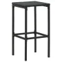 9-piece garden bar furniture set and black PE rattan cushions by vidaXL, Garden sets - Ref: Foro24-3064854, Price: 439,74 €, ...