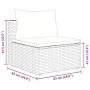 Set muebles de jardín 11 pzas y cojines ratán sintético negro von , Gartensets - Ref: Foro24-3308292, Preis: 786,34 €, Rabatt...