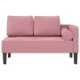 Sofá diván con cojines terciopelo rosa von , Tagesbetten - Ref: Foro24-4007574, Preis: 163,82 €, Rabatt: -5%%