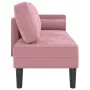 Sofá diván con cojines terciopelo rosa von , Tagesbetten - Ref: Foro24-4007574, Preis: 163,82 €, Rabatt: -5%%