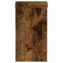 Soportes de plantas 2 uds madera roble ahumado 10x10x18 cm by , Pot stands - Ref: Foro24-852883, Price: 19,80 €, Discount: -5%%