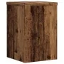 Soportes de plantas 2 uds madera roble envejecido 20x20x30 cm by , Pot stands - Ref: Foro24-852904, Price: 36,03 €, Discount:...