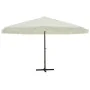 Sombrilla aluminio blanco 500 cm von , Sonnenschirme - Ref: Foro24-40301, Preis: 276,92 €, Rabatt: -5%%