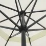 Sombrilla aluminio blanco 500 cm von , Sonnenschirme - Ref: Foro24-40301, Preis: 276,92 €, Rabatt: -5%%