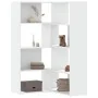 Estantería de esquina 4 niveles madera blanco 85x85x140 cm by , Bookcases and shelves - Ref: Foro24-3307810, Price: 166,27 €,...
