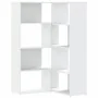 Estantería de esquina 4 niveles madera blanco 85x85x140 cm by , Bookcases and shelves - Ref: Foro24-3307810, Price: 166,27 €,...