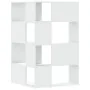 Estantería de esquina 4 niveles madera blanco 85x85x140 cm by , Bookcases and shelves - Ref: Foro24-3307810, Price: 166,27 €,...