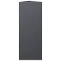 Jardinera triangular acero gris antracita 30x26x75 cm by , Pots and planters - Ref: Foro24-851147, Price: 63,34 €, Discount: ...
