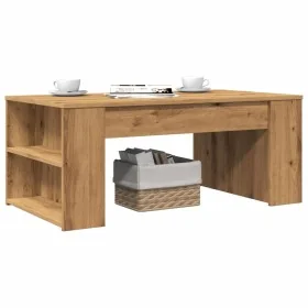 Mesa de centro madera ingeniería roble artesanal 102x55x42cm von , Couchtisch - Ref: Foro24-856025, Preis: 70,79 €, Rabatt: -5%%