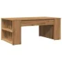 Mesa de centro madera ingeniería roble artesanal 102x55x42cm by , Coffee table - Ref: Foro24-856025, Price: 72,02 €, Discount...