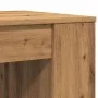 Mesa de centro madera ingeniería roble artesanal 102x55x42cm by , Coffee table - Ref: Foro24-856025, Price: 72,02 €, Discount...