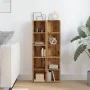 Estanterías de CD 2 uds madera roble artisan 21x16x93,5 cm by , CD and DVD storage - Ref: Foro24-855839, Price: 58,49 €, Disc...