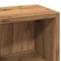 Estanterías de CD 2 uds madera roble artisan 21x16x93,5 cm by , CD and DVD storage - Ref: Foro24-855839, Price: 58,49 €, Disc...