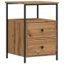 Mesita de noche madera ingeniería roble artisan 34x35,5x50 cm von , Nachttische - Ref: Foro24-857260, Preis: 63,42 €, Rabatt:...