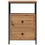 Mesita de noche madera ingeniería roble artisan 34x35,5x50 cm von , Nachttische - Ref: Foro24-857260, Preis: 63,42 €, Rabatt:...