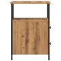 Mesita de noche madera ingeniería roble artisan 34x35,5x50 cm von , Nachttische - Ref: Foro24-857260, Preis: 63,42 €, Rabatt:...