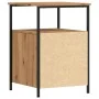 Mesita de noche madera ingeniería roble artisan 34x35,5x50 cm von , Nachttische - Ref: Foro24-857260, Preis: 63,42 €, Rabatt:...