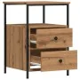 Mesita de noche madera ingeniería roble artisan 34x35,5x50 cm von , Nachttische - Ref: Foro24-857260, Preis: 63,42 €, Rabatt:...