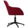 Sillas de comedor giratorias 2 unidades terciopelo rojo tinto von , Essstühle - Ref: Foro24-3103382, Preis: 178,38 €, Rabatt:...