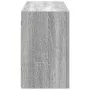Armario de pared baño madera ingeniería gris sonoma 100x25x40cm von , Badezimmerwaschtische - Ref: Foro24-860108, Preis: 74,5...