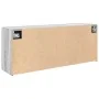 Armario de pared baño madera ingeniería gris sonoma 100x25x40cm von , Badezimmerwaschtische - Ref: Foro24-860108, Preis: 74,5...