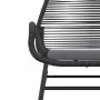 Set de comedor jardín 9 piezas cojines ratán polivinílico negro by , Garden sets - Ref: Foro24-3334568, Price: 734,85 €, Disc...