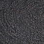 Alfombra de yute tejida a mano redonda gris 150 cm by , Rugs - Ref: Foro24-133667, Price: 71,01 €, Discount: -5%%